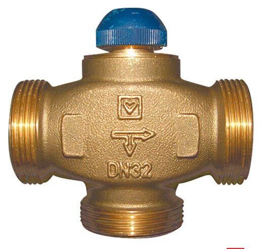 Клапан трьохходовий термостатичний DN 32 CALIS-TS-RD Herz 1776141 від компанії магазин Водяний - фото 1