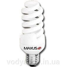 Лампа енергозберігаюча E14 13 Вт  4100К slim full Spiral Maxus 1-ESL-226-1 від компанії магазин Водяний - фото 1