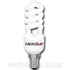 Лампа енергозберігаюча E14 17 Вт  2700К mini spiral Maxus 1-ESL-009 від компанії магазин Водяний - фото 1