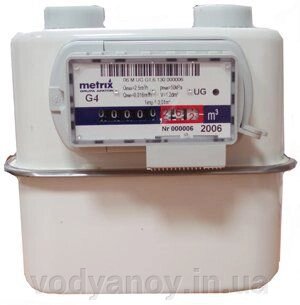 Лічильник газу G4 3/4" Metrix від компанії магазин Водяний - фото 1