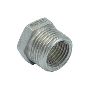 Муфта перехідна НВ 1" x 3/4" нікель Raftec