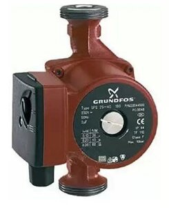 Насос циркуляційний 25/60 130 Grundfos UPS 99150120