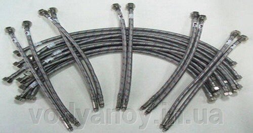 Шланг для підключення змішувача комплект 2 шт 1/2&quot; x М10  50 см Fil-nox - Україна