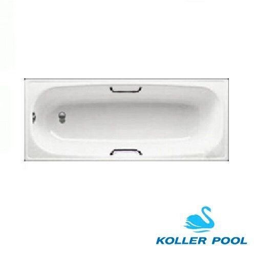 Ванна стальная 150 x 70 толщина 3.5 мм anti slip Universal Koller pool с отверстиями для ручек B50H8I00E - знижка