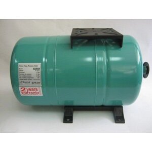 Гидроаккумулятор водопостачання 38 л мембранний Kaplya горизонтальний PPTH-100G