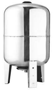 Гидроаккумулятор водопостачання 25 л Aquapress нержавейка вертикальний