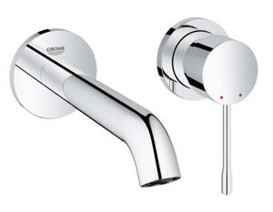 Змішувач для умивальника Grohe Essence NEW M-Size на два отвори 19408001