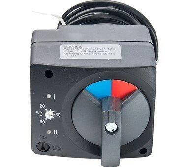 Сервомотор електричний з вбудованим термостатом STM10 / 230 20-80 С, 230В Meibes від компанії магазин Водяний - фото 1