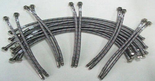 Шланг для підключення змішувача 1/2" x М10  30 см Fil-nox від компанії магазин Водяний - фото 1