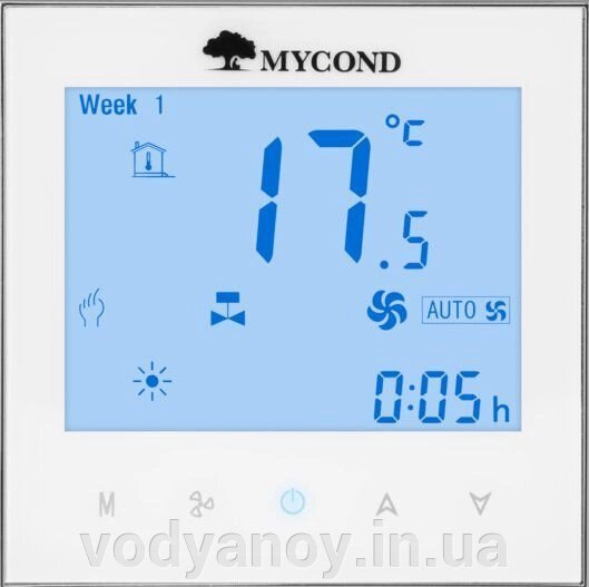 Термостат Mycond TRF-B2 (0-10V) White Carrera від компанії магазин Водяний - фото 1