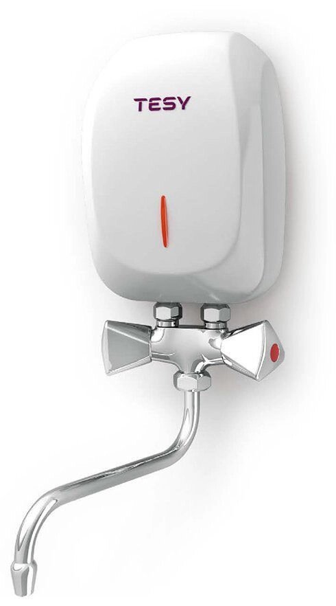 Водонагрівач електричний проточний  5.0 Tesy Instant Water Heaters 5.0 кВт кран IWH 50 X01 K1 від компанії магазин Водяний - фото 1