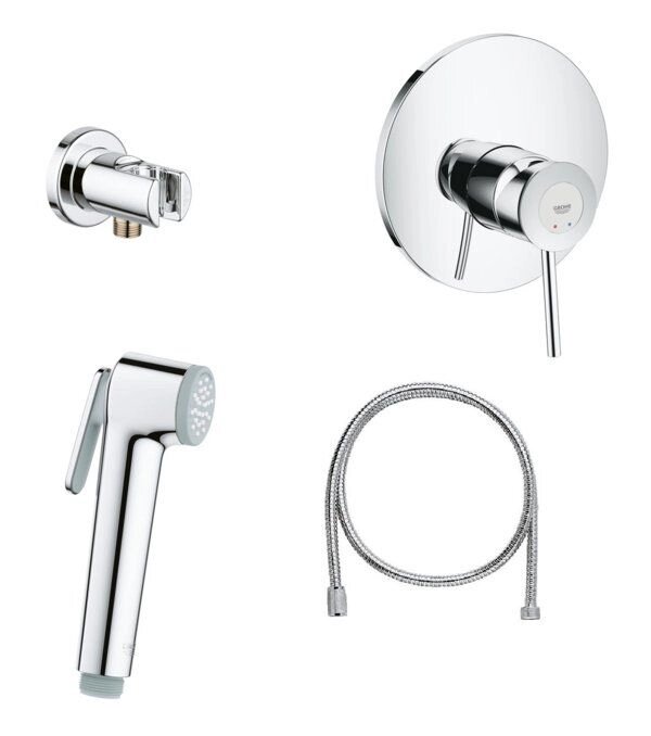 Змішувач прихованого монтажу з гігієнічним душем Grohe Bau Classic з New Tempesta-F 111048 від компанії магазин Водяний - фото 1