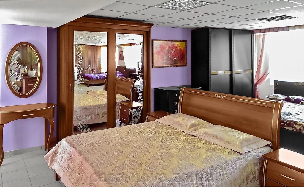 Дерев'яна спальня КНЯЖНА - меблі фабрики Арт-Ніко від компанії CASA-NOVA меблевий салон в Запоріжжі - матраци, меблі, спальні - фото 1