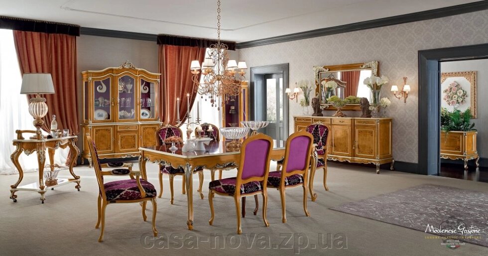 Їдальня з масиву горіха - CASANOVA COLLECTION - Modenese Gastone від компанії CASA-NOVA меблевий салон в Запоріжжі - матраци, меблі, спальні - фото 1