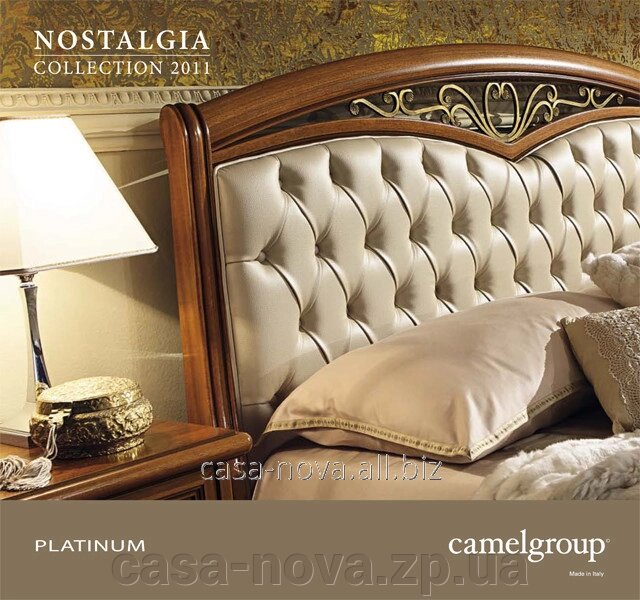 Італійська спальня NOSTALGIA NIGHT - класика Camelgroup від компанії CASA-NOVA меблевий салон в Запоріжжі - матраци, меблі, спальні - фото 1