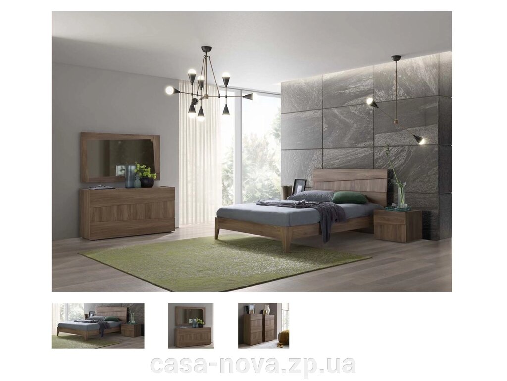 Італійська спальня STORM Modum - меблі модерн Camelgroup від компанії CASA-NOVA меблевий салон в Запоріжжі - матраци, меблі, спальні - фото 1