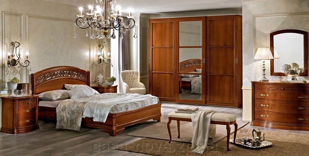 Італійська спальня TORRIANI NIGHT - меблі Camelgroup від компанії CASA-NOVA меблевий салон в Запоріжжі - матраци, меблі, спальні - фото 1