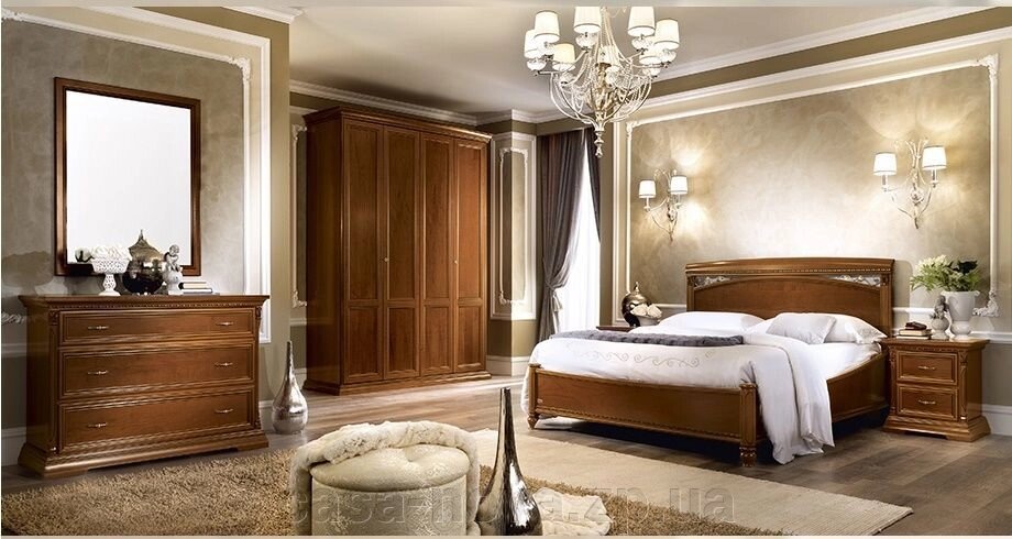 Итальянская спальня TREVISO - классика Camelgroup від компанії CASA-NOVA меблевий салон в Запоріжжі - матраци, меблі, спальні - фото 1