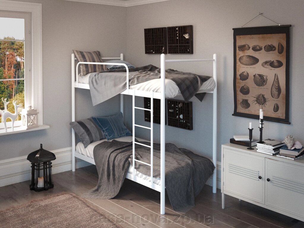 Ліжко два яруси "ІРІС", ТМ Тенеро від компанії CASA-NOVA меблевий салон в Запоріжжі - матраци, меблі, спальні - фото 1