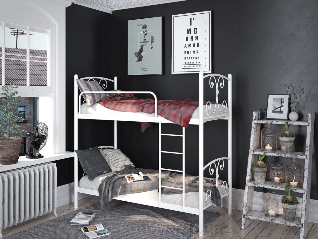 Ліжко двох ярусна ЖАСМИН, ТМ Тенеро від компанії CASA-NOVA меблевий салон в Запоріжжі - матраци, меблі, спальні - фото 1