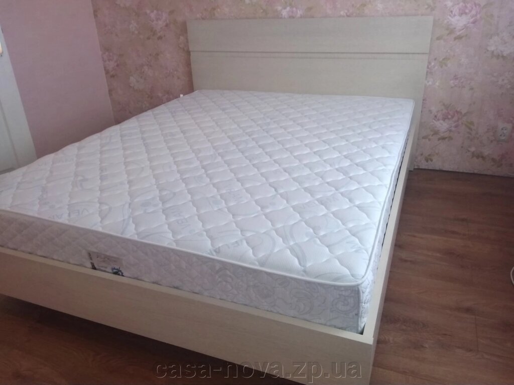 Ліжко ЕЛАРА, колір дуб вибілені - TM Buczynski від компанії CASA-NOVA меблевий салон в Запоріжжі - матраци, меблі, спальні - фото 1