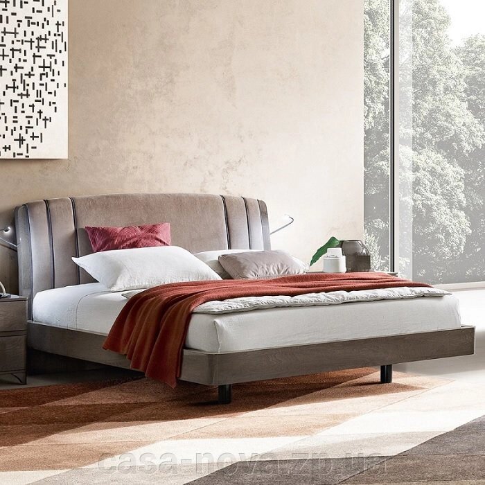 Ліжко TRENDY з м'яким узголів'ям - TM Camelgroup від компанії CASA-NOVA меблевий салон в Запоріжжі - матраци, меблі, спальні - фото 1