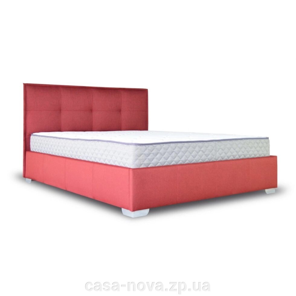 М'яке ліжко КВАДРО - ТМ Новелті від компанії CASA-NOVA меблевий салон в Запоріжжі - матраци, меблі, спальні - фото 1
