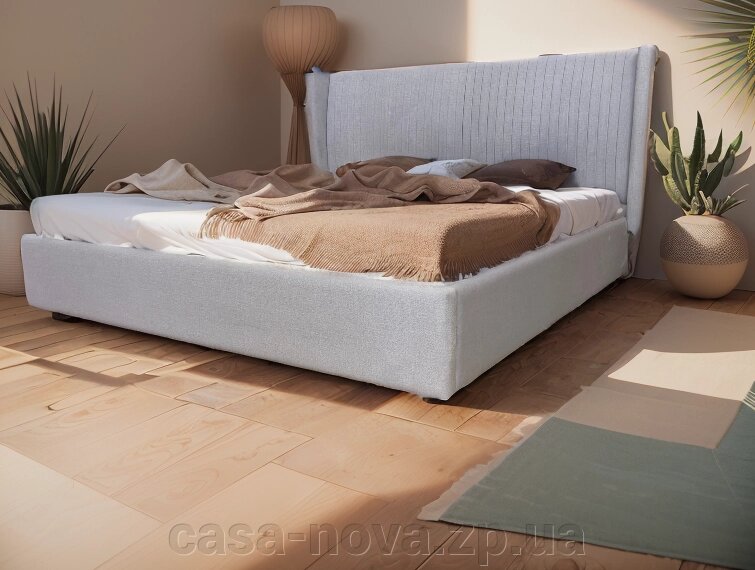 М'яке ліжко М1 ЛАЙНС - ТМ Бучинський від компанії CASA-NOVA меблевий салон в Запоріжжі - матраци, меблі, спальні - фото 1