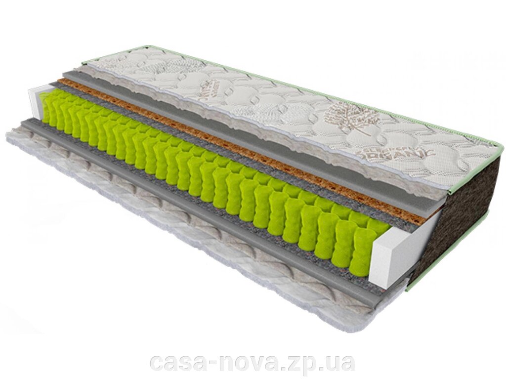 Ортопедичний матрац Версо - Sleep&Fly Органік від компанії Італійські меблі, матраци, купити Запоріжжя, Україна "Casa-Nova" - фото 1
