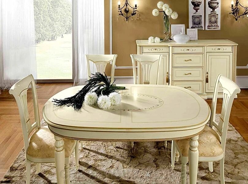 Овальний стіл Сієна Айворі / SIENA AVORIO DAY - ТМ Camelgroup від компанії CASA-NOVA меблевий салон в Запоріжжі - матраци, меблі, спальні - фото 1