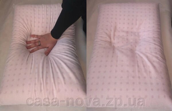 Подушка Memory Latex - класична, ЕКОН (Болгарія) від компанії CASA-NOVA меблевий салон в Запоріжжі - матраци, меблі, спальні - фото 1