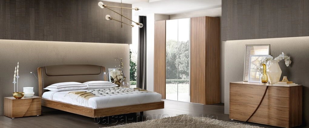Спальня модерн LUNA, колекція Modum - Camelgroup від компанії CASA-NOVA меблевий салон в Запоріжжі - матраци, меблі, спальні - фото 1