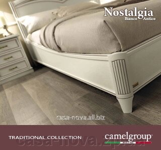 Спальня NOSTALGIA Bianco - меблі Camelgroup від компанії CASA-NOVA меблевий салон в Запоріжжі - матраци, меблі, спальні - фото 1