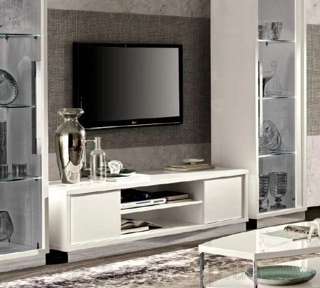 Тумба TV - колекція ROMA WHITE DAY - Camelgroup від компанії Італійські меблі, матраци, купити Запоріжжя, Україна "Casa-Nova" - фото 1