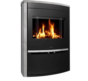 Color stove L2 BLACK STEEL serpentine