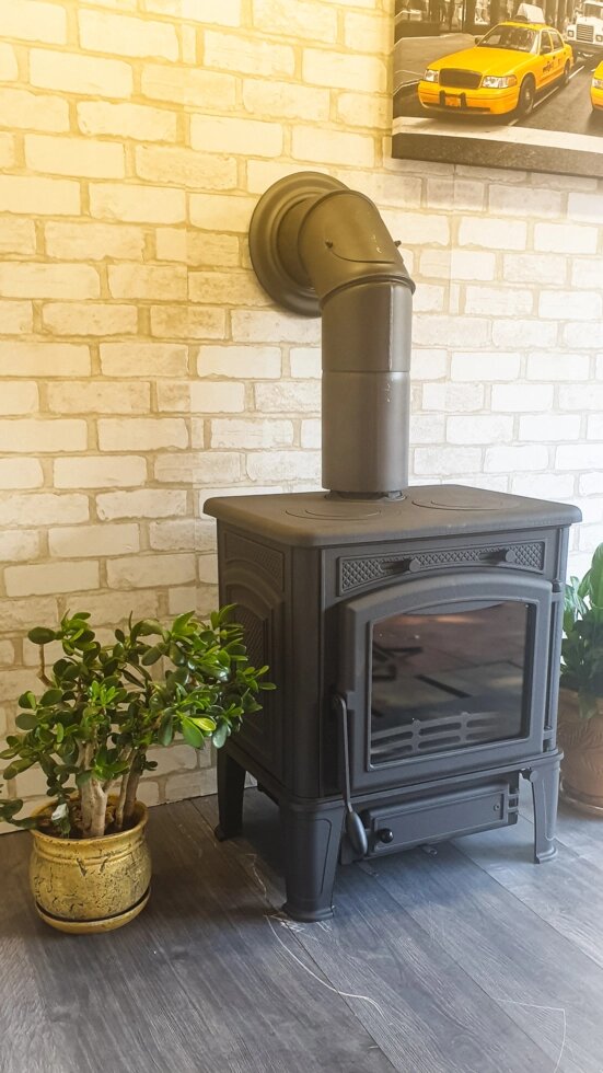 Ferguss Mercuri чугунная печь камин с варочной плитой ##от компании## House heat - ##фото## 1