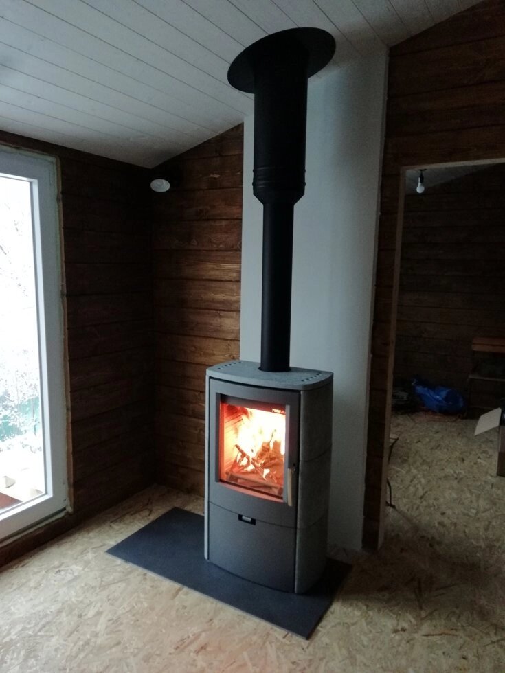 Опалювальна піч каїн на дровах Thorma Falun (кахельна піч) від компанії House heat - фото 1