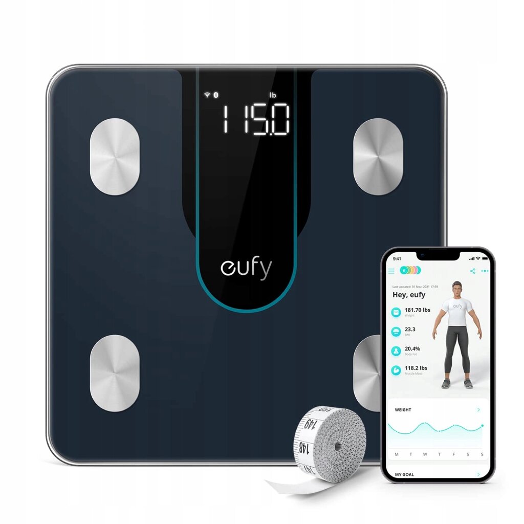 Аналітичні ваги Eufy Smart Scale P2 від компанії joker - фото 1