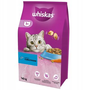Сухий корм для котів WHISKAS з тунцем 14 кг
