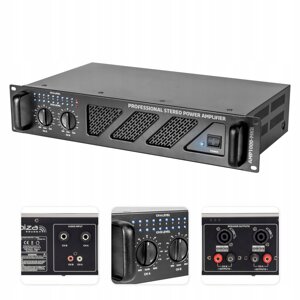 Професійний стереопідсилювач 2x 800 Вт Ibiza Sound AMP1000MKII