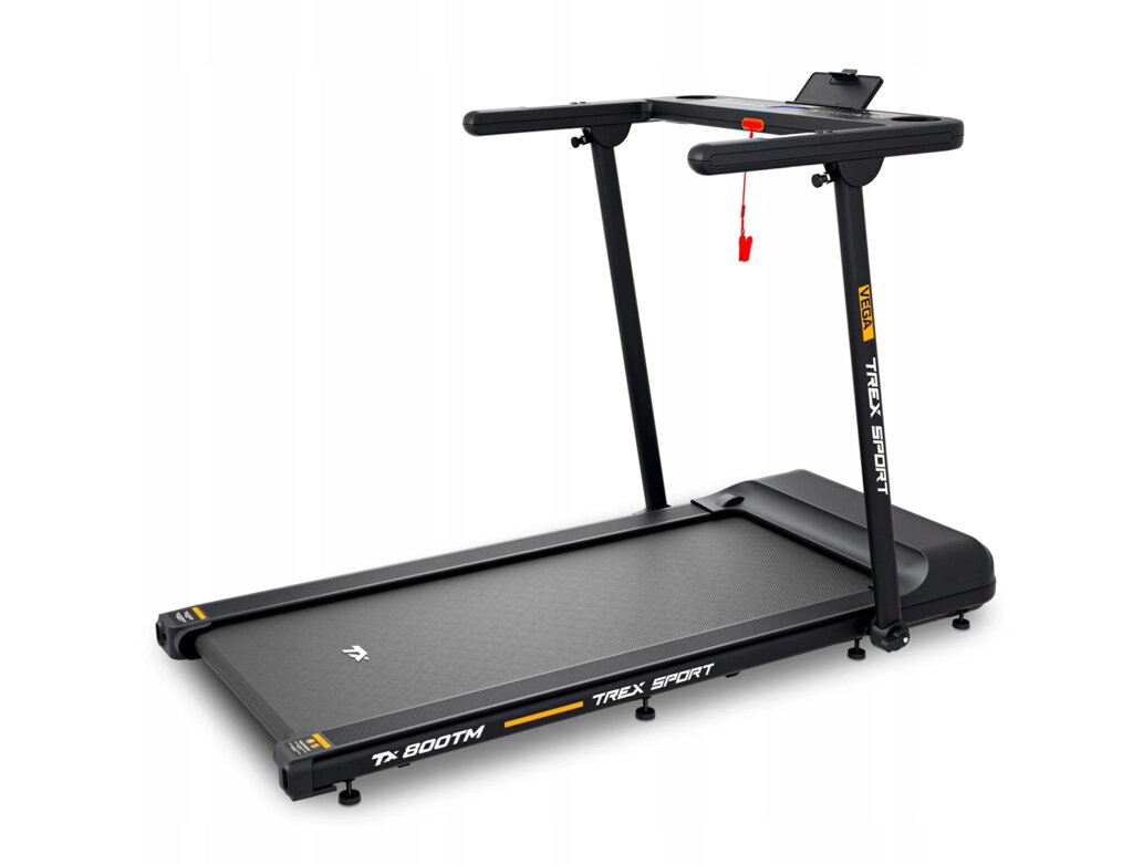 Складана бігова доріжка для дому з амортизацією до 16 км/год 130кг Trex Sport TX-800TM VEGA від компанії joker - фото 1