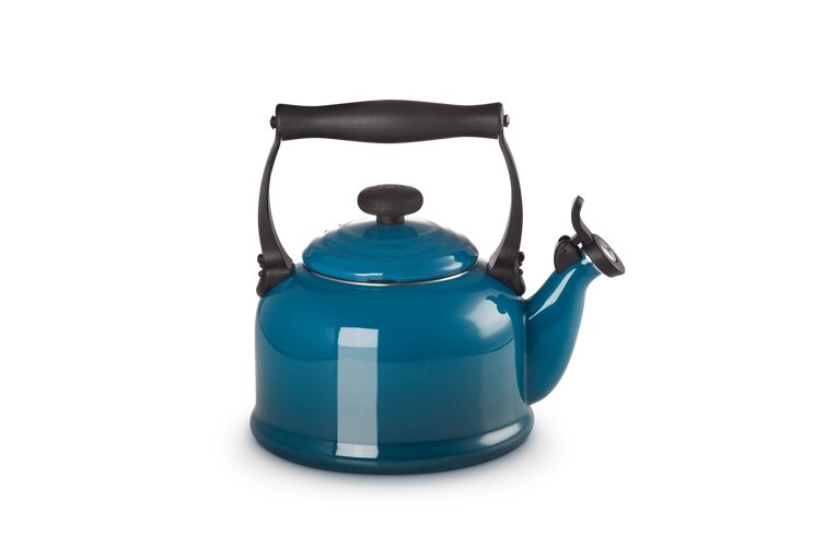 Традиційний чайник Le Creuset  2,1 л Deep Teal від компанії joker - фото 1