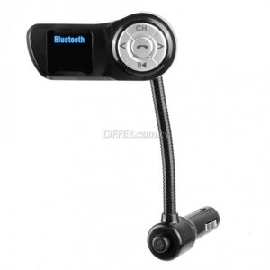 ФМ модулятор з трансмитером Bluetooth FM Transmitter X8