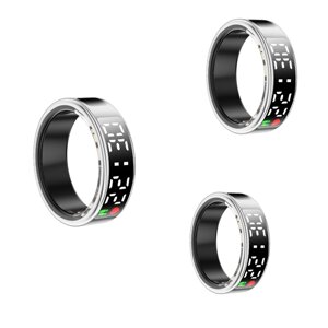Розумне кільце JRing для здоров’я та сну (розмір 12, титанове, Bluetooth 5.1