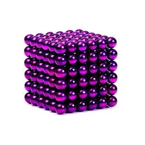 Фіолетовий неокуб з 216 магнітних кульок
