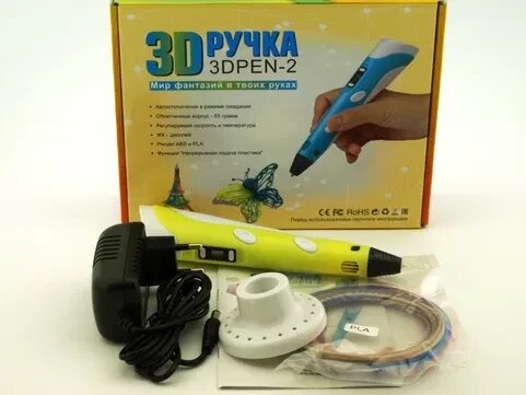 3D Ручка із дисплеєм для малювання об'ємних моделей №1 подарунок дітям! від компанії Artiv - Інтернет-магазин - фото 1