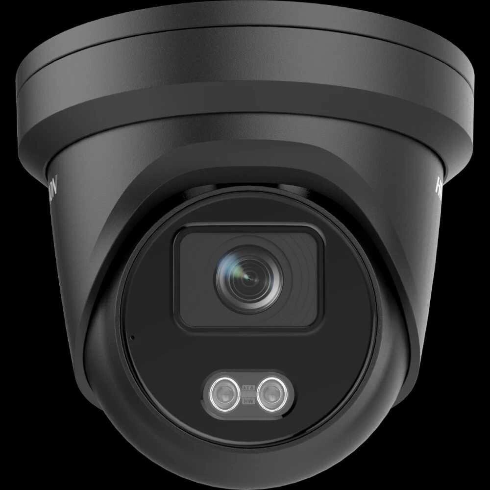 4 Мп IP камера Hikvision ColorVu з мікрофоном DS-2CD2347G2-LU black від компанії Artiv - Інтернет-магазин - фото 1