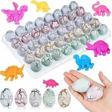 40 шт. Яйця динозаврів іграшки від компанії Artiv - Інтернет-магазин - фото 1
