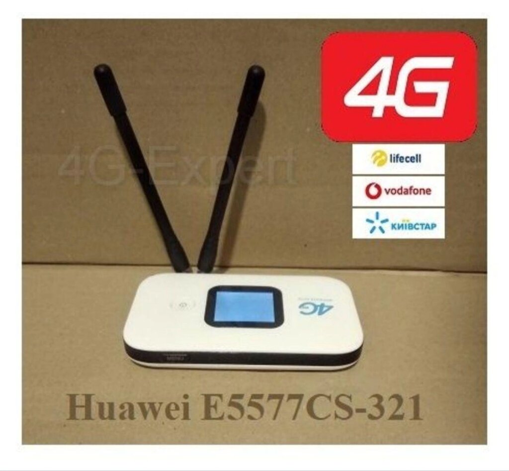4G 3g LTE wifi weifay modem router huawei e5577e55735372r216 ztecs-321 від компанії Artiv - Інтернет-магазин - фото 1