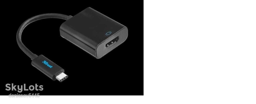 Адаптер-перехідник Trust USB-C to HDMI від компанії Artiv - Інтернет-магазин - фото 1